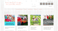Desktop Screenshot of funthingstodoincentralmass.com